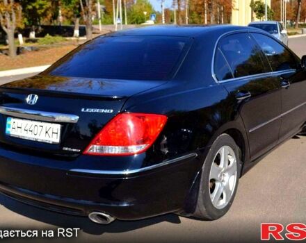 Черный Хонда Легенд, объемом двигателя 3.5 л и пробегом 236 тыс. км за 10111 $, фото 1 на Automoto.ua