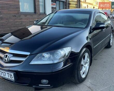 Черный Хонда Легенд, объемом двигателя 3.47 л и пробегом 265 тыс. км за 6450 $, фото 4 на Automoto.ua