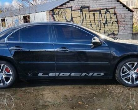 Черный Хонда Легенд, объемом двигателя 3.47 л и пробегом 340 тыс. км за 6800 $, фото 3 на Automoto.ua