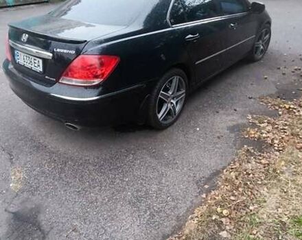 Черный Хонда Легенд, объемом двигателя 3.5 л и пробегом 210 тыс. км за 3500 $, фото 2 на Automoto.ua