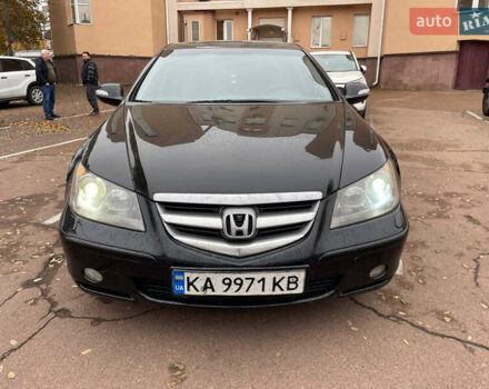 Черный Хонда Легенд, объемом двигателя 3.47 л и пробегом 335 тыс. км за 5500 $, фото 4 на Automoto.ua