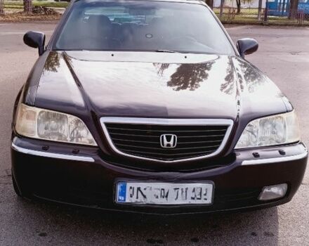Черный Хонда Легенд, объемом двигателя 3.5 л и пробегом 320 тыс. км за 3500 $, фото 1 на Automoto.ua