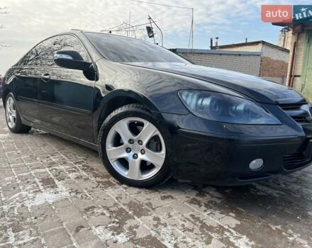 Черный Хонда Легенд, объемом двигателя 3.5 л и пробегом 218 тыс. км за 6700 $, фото 1 на Automoto.ua