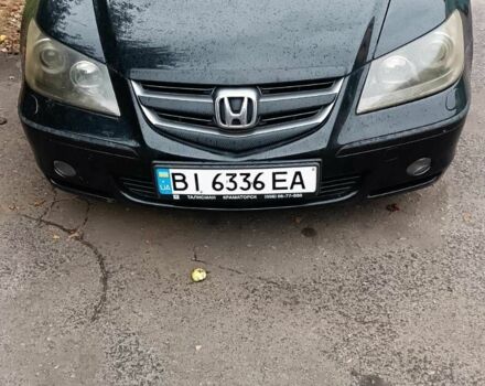 Черный Хонда Легенд, объемом двигателя 3.5 л и пробегом 210 тыс. км за 3500 $, фото 1 на Automoto.ua