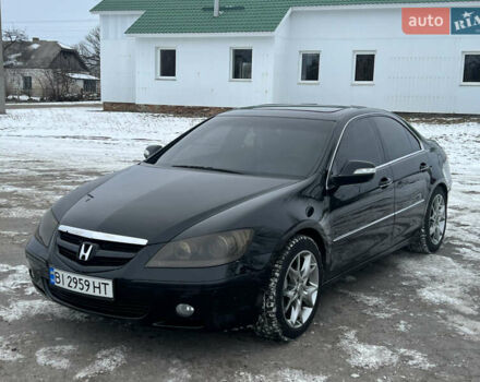 Черный Хонда Легенд, объемом двигателя 3.5 л и пробегом 330 тыс. км за 4700 $, фото 1 на Automoto.ua