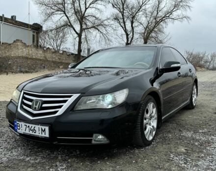 Черный Хонда Легенд, объемом двигателя 3.7 л и пробегом 270 тыс. км за 6400 $, фото 1 на Automoto.ua