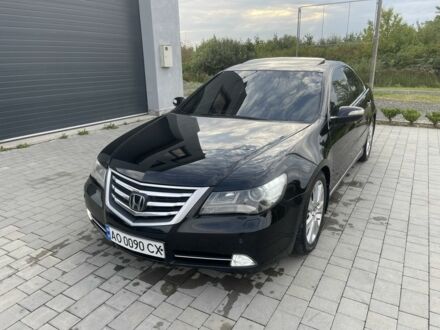 Черный Хонда Легенд, объемом двигателя 3.7 л и пробегом 270 тыс. км за 9000 $, фото 1 на Automoto.ua