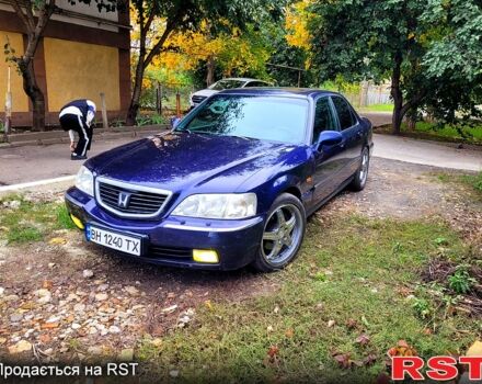 Синий Хонда Легенд, объемом двигателя 3.5 л и пробегом 300 тыс. км за 4000 $, фото 4 на Automoto.ua