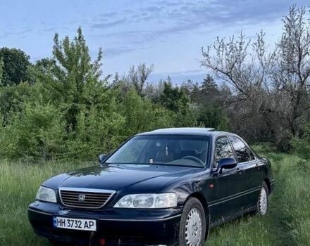 Синий Хонда Легенд, объемом двигателя 3.5 л и пробегом 390 тыс. км за 3200 $, фото 1 на Automoto.ua