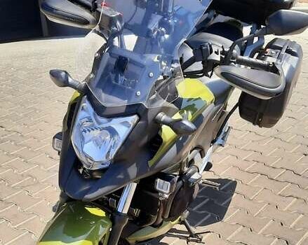 Зелений Хонда NC 700X, об'ємом двигуна 0.7 л та пробігом 34 тис. км за 6700 $, фото 4 на Automoto.ua