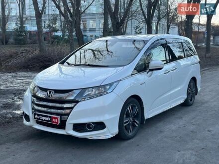 Белый Хонда Одиссей, объемом двигателя 2 л и пробегом 53 тыс. км за 22790 $, фото 1 на Automoto.ua