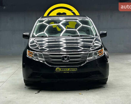 Черный Хонда Одиссей, объемом двигателя 3.47 л и пробегом 314 тыс. км за 12000 $, фото 1 на Automoto.ua