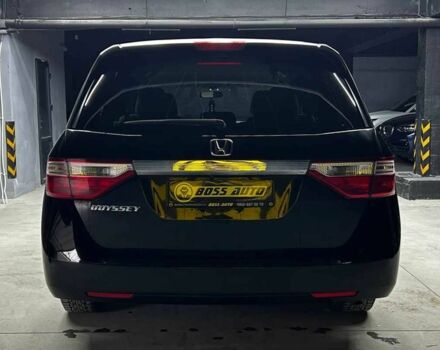 Черный Хонда Одиссей, объемом двигателя 3.5 л и пробегом 314 тыс. км за 12000 $, фото 4 на Automoto.ua