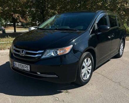 Черный Хонда Одиссей, объемом двигателя 3.47 л и пробегом 122 тыс. км за 16800 $, фото 1 на Automoto.ua