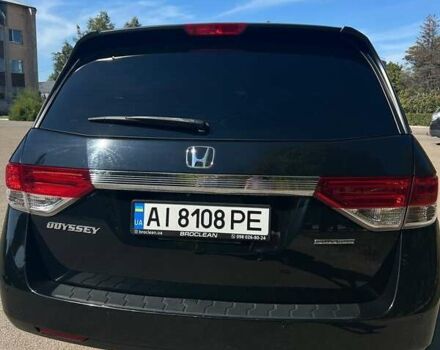 Черный Хонда Одиссей, объемом двигателя 3.47 л и пробегом 122 тыс. км за 16800 $, фото 11 на Automoto.ua