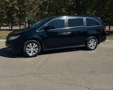 Черный Хонда Одиссей, объемом двигателя 3.47 л и пробегом 122 тыс. км за 16800 $, фото 4 на Automoto.ua