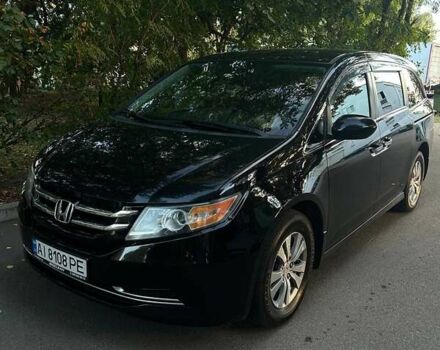 Черный Хонда Одиссей, объемом двигателя 3.47 л и пробегом 122 тыс. км за 16800 $, фото 14 на Automoto.ua