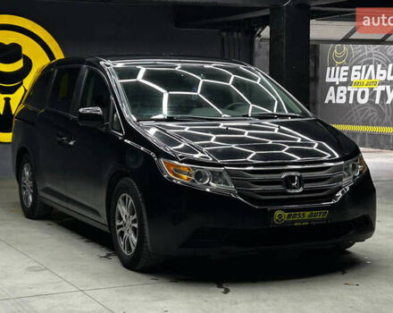 Черный Хонда Одиссей, объемом двигателя 3.47 л и пробегом 314 тыс. км за 12000 $, фото 1 на Automoto.ua