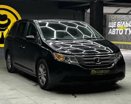 Черный Хонда Одиссей, объемом двигателя 3.5 л и пробегом 314 тыс. км за 12000 $, фото 1 на Automoto.ua