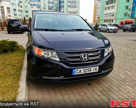 Черный Хонда Одиссей, объемом двигателя 3.5 л и пробегом 105 тыс. км за 17500 $, фото 1 на Automoto.ua