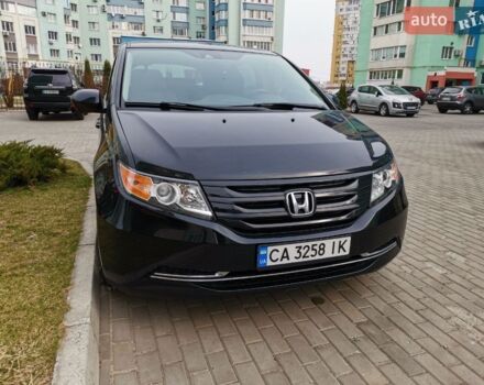 Черный Хонда Одиссей, объемом двигателя 3.5 л и пробегом 105 тыс. км за 15400 $, фото 1 на Automoto.ua