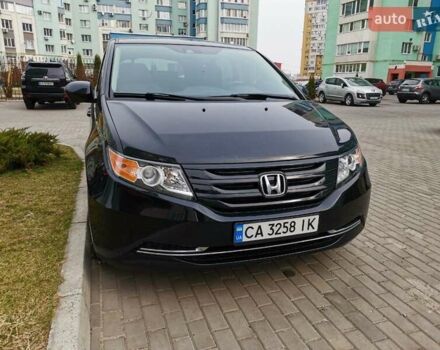 Черный Хонда Одиссей, объемом двигателя 3.5 л и пробегом 105 тыс. км за 16900 $, фото 1 на Automoto.ua