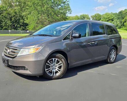Серый Хонда Одиссей, объемом двигателя 3.5 л и пробегом 90 тыс. км за 5300 $, фото 2 на Automoto.ua