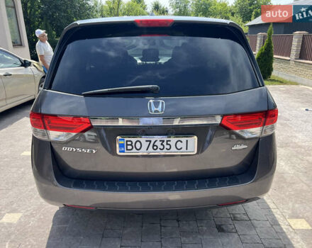 Серый Хонда Одиссей, объемом двигателя 3.47 л и пробегом 75 тыс. км за 16900 $, фото 1 на Automoto.ua