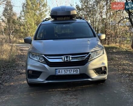Серый Хонда Одиссей, объемом двигателя 3.47 л и пробегом 117 тыс. км за 22500 $, фото 8 на Automoto.ua