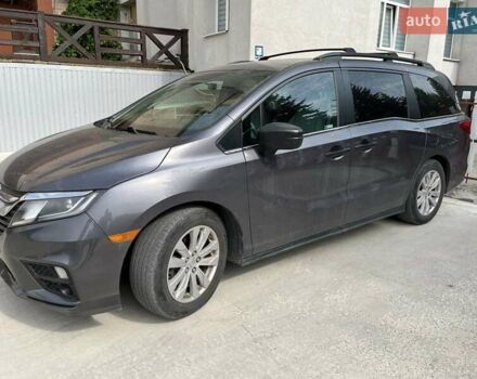 Серый Хонда Одиссей, объемом двигателя 3.47 л и пробегом 55 тыс. км за 23900 $, фото 1 на Automoto.ua
