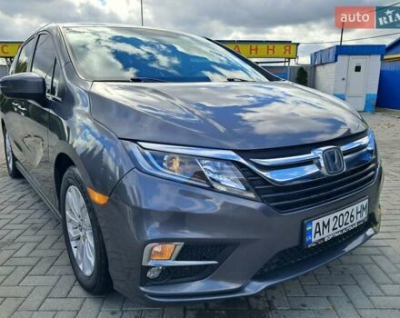 Серый Хонда Одиссей, объемом двигателя 3.47 л и пробегом 32 тыс. км за 25000 $, фото 10 на Automoto.ua