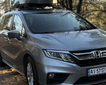 Серый Хонда Одиссей, объемом двигателя 3.47 л и пробегом 117 тыс. км за 22500 $, фото 1 на Automoto.ua