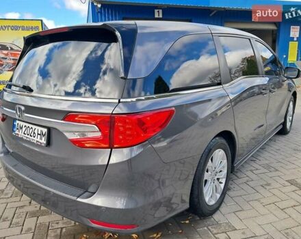 Серый Хонда Одиссей, объемом двигателя 3.47 л и пробегом 32 тыс. км за 25000 $, фото 11 на Automoto.ua
