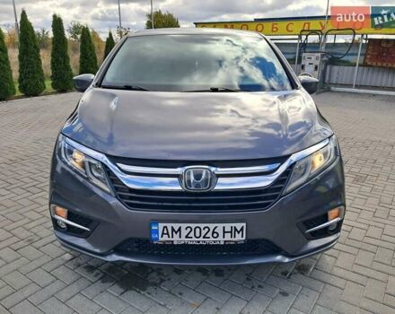 Серый Хонда Одиссей, объемом двигателя 3.47 л и пробегом 32 тыс. км за 25000 $, фото 9 на Automoto.ua