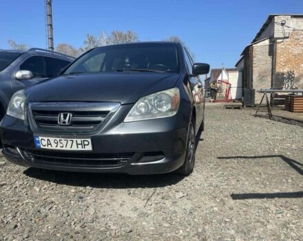 Серый Хонда Одиссей, объемом двигателя 3.5 л и пробегом 300 тыс. км за 7200 $, фото 1 на Automoto.ua