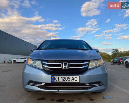 Синий Хонда Одиссей, объемом двигателя 3.47 л и пробегом 335 тыс. км за 15700 $, фото 5 на Automoto.ua