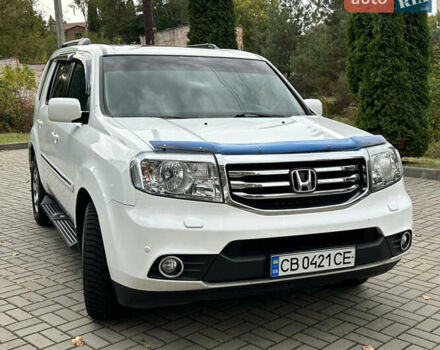 Білий Хонда Пілот, об'ємом двигуна 3.47 л та пробігом 171 тис. км за 14650 $, фото 7 на Automoto.ua
