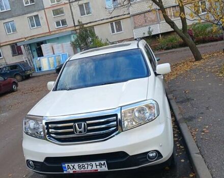 Білий Хонда Пілот, об'ємом двигуна 3.5 л та пробігом 130 тис. км за 15200 $, фото 1 на Automoto.ua