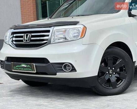 Хонда Пилот 2014 в Киеве на Automoto.ua Белый Хонда Пилот, объемом двигателя 3.5 л и пробегом 262 тыс. км за 12990 $, фото 2 на Automoto.ua