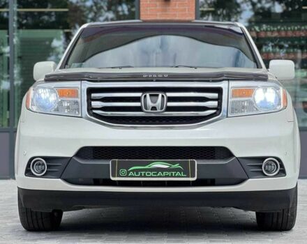 Белый Хонда Пилот, объемом двигателя 3.5 л и пробегом 262 тыс. км за 13490 $, фото 1 на Automoto.ua