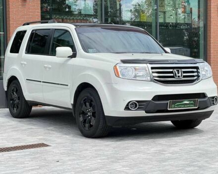 Белый Хонда Пилот, объемом двигателя 3.5 л и пробегом 262 тыс. км за 13490 $, фото 2 на Automoto.ua