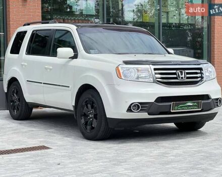 Хонда Пилот 2014 в Киеве на Automoto.ua Белый Хонда Пилот, объемом двигателя 3.5 л и пробегом 262 тыс. км за 12990 $, фото 5 на Automoto.ua