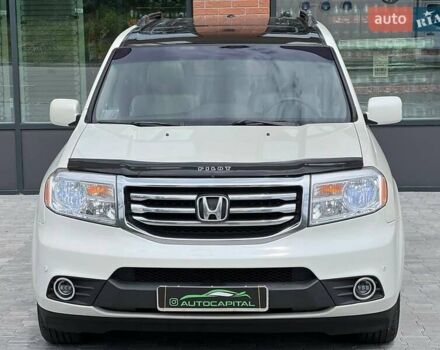 Хонда Пилот 2014 в Киеве на Automoto.ua Белый Хонда Пилот, объемом двигателя 3.5 л и пробегом 262 тыс. км за 12990 $, фото 4 на Automoto.ua