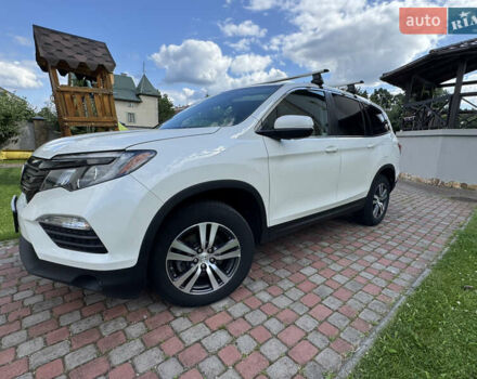 Белый Хонда Пилот, объемом двигателя 3.47 л и пробегом 86 тыс. км за 23600 $, фото 1 на Automoto.ua