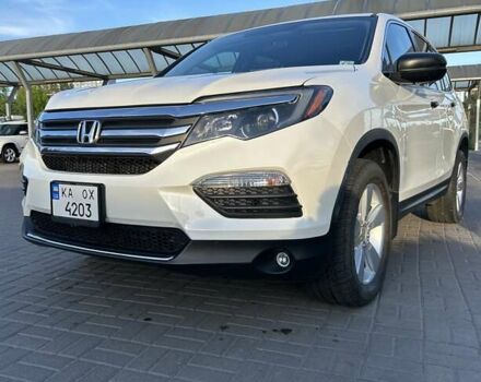Білий Хонда Пілот, об'ємом двигуна 3.47 л та пробігом 90 тис. км за 23200 $, фото 11 на Automoto.ua