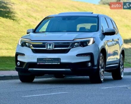 Белый Хонда Пилот, объемом двигателя 3.47 л и пробегом 151 тыс. км за 27000 $, фото 6 на Automoto.ua