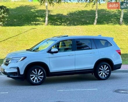 Белый Хонда Пилот, объемом двигателя 3.47 л и пробегом 151 тыс. км за 27000 $, фото 3 на Automoto.ua