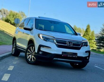 Белый Хонда Пилот, объемом двигателя 3.47 л и пробегом 151 тыс. км за 27000 $, фото 2 на Automoto.ua