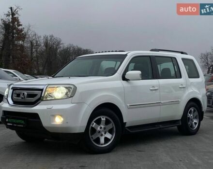Белый Хонда Пилот, объемом двигателя 3.47 л и пробегом 224 тыс. км за 11990 $, фото 1 на Automoto.ua