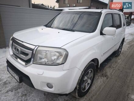 Белый Хонда Пилот, объемом двигателя 3.5 л и пробегом 121 тыс. км за 15900 $, фото 1 на Automoto.ua